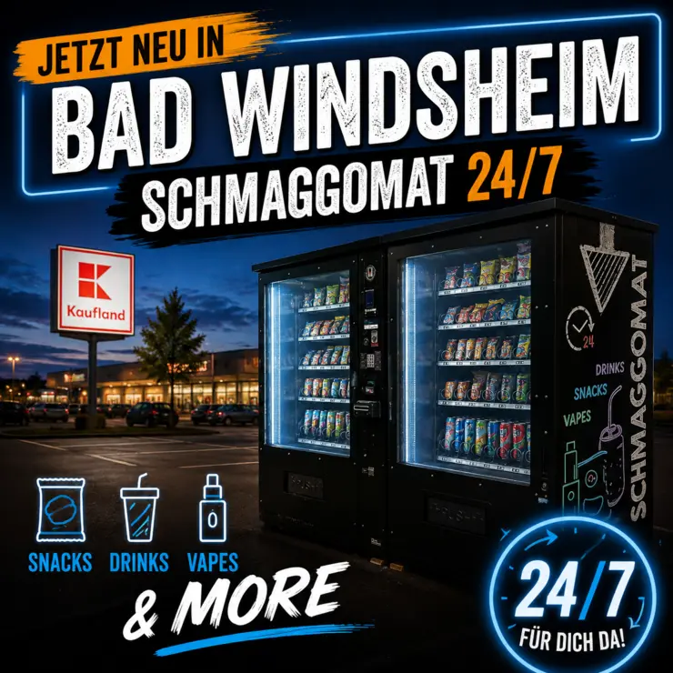 Schmaggomat Automaten am Standort Bad Windsheim